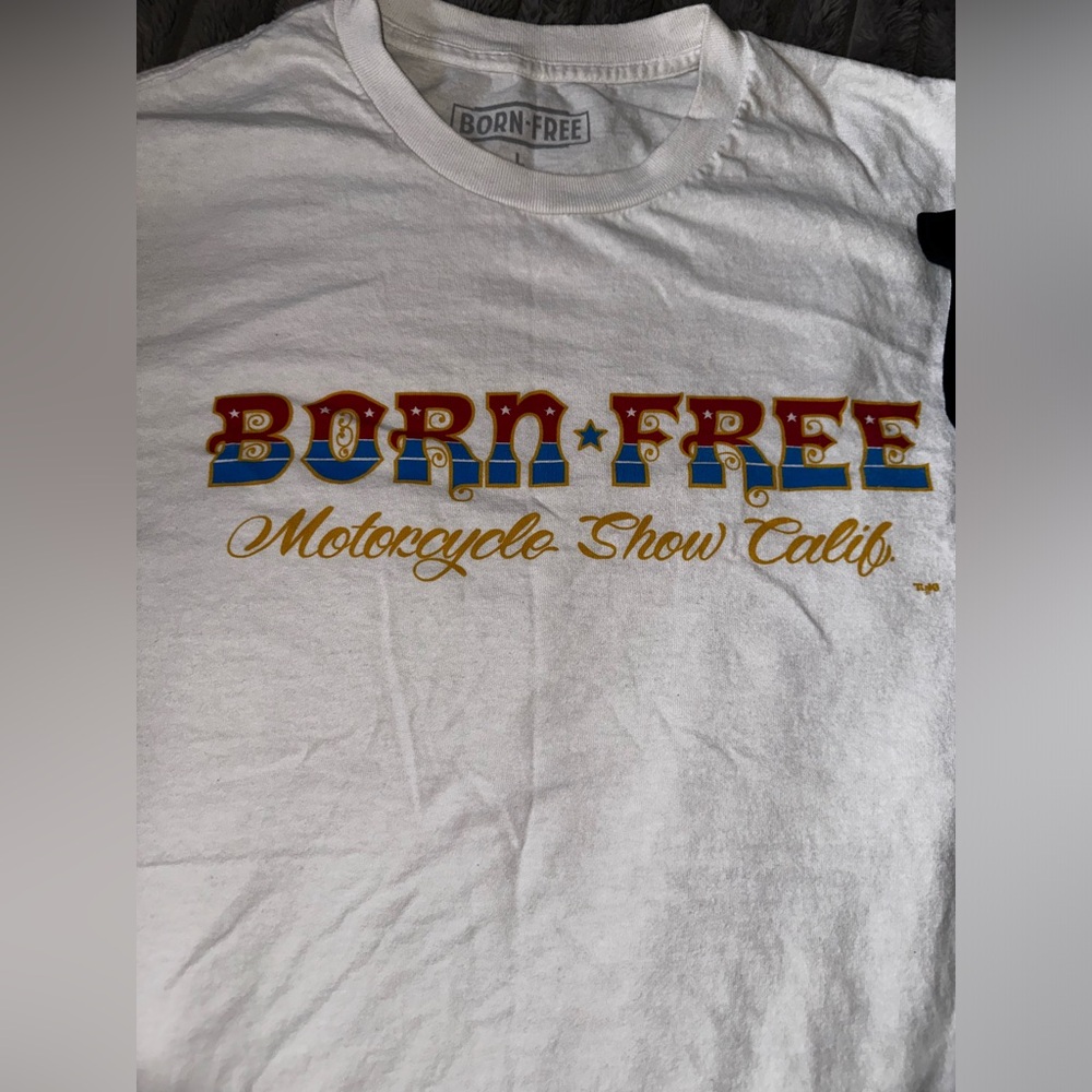 Harley-Davidson & Born Free Event Show Shirts - Lot of 3 - Picture 12 of 13